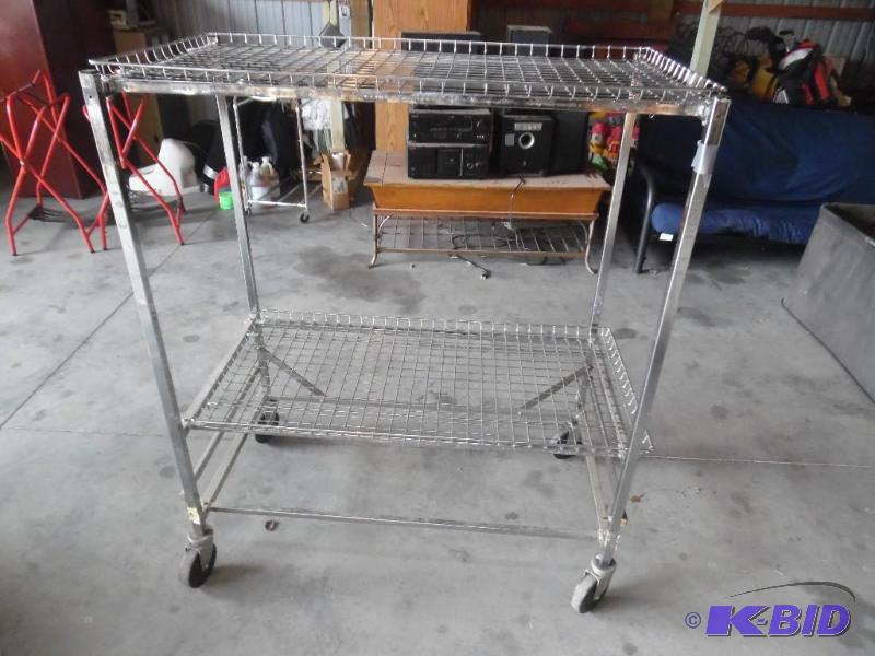 Rolling Metal Cart