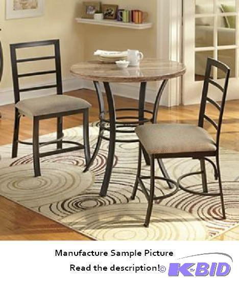 Three Piece Faux Marble Bistro Set - Youll f...