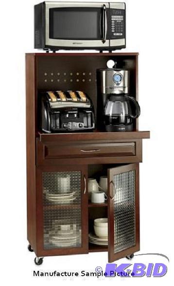 Intel Appliance Cabinet - Walnut Finish - Ele...