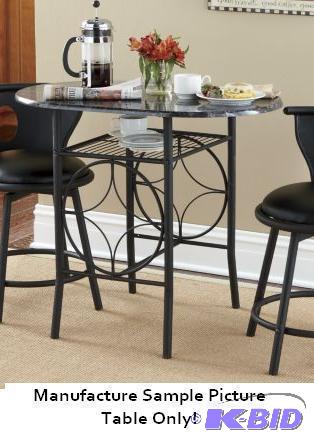 Faux Granite Bistro Table - Table Only - Thi...