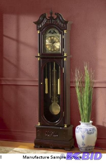 Grandfather Clock - Stunning carved accents a...