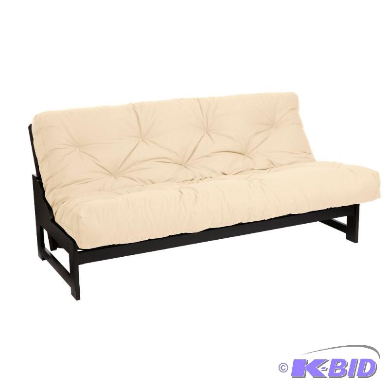 Cream Colored Futon Mattress - 58&quot w x 7...