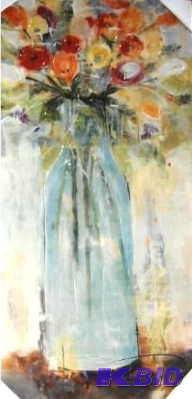 lot 27 image: Mason Jar Wall Art - 24.5" w x 48" ...
