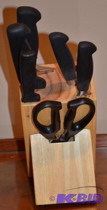 lot 91 image: Chefmate Knife set...