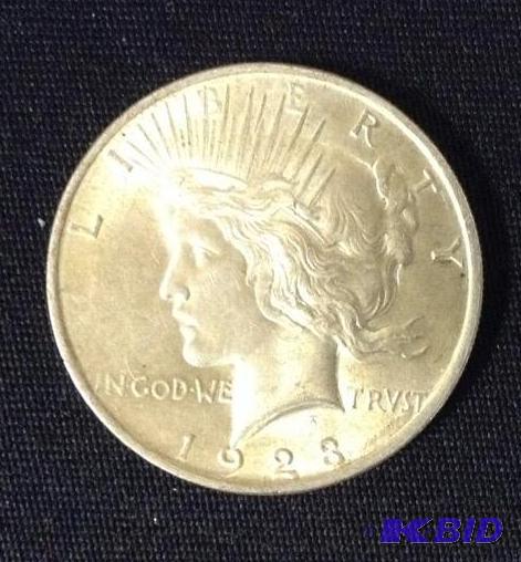 1923 Peace Dollar
