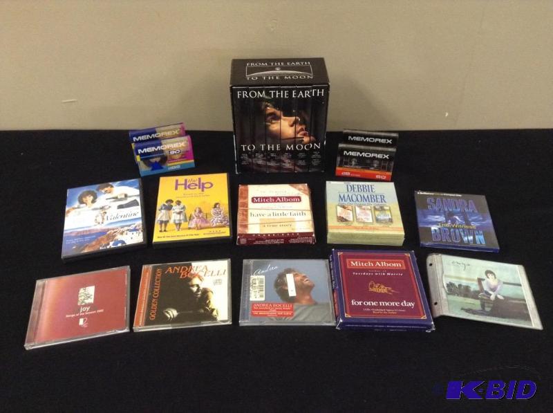 DVDs, Audio Books & CDs