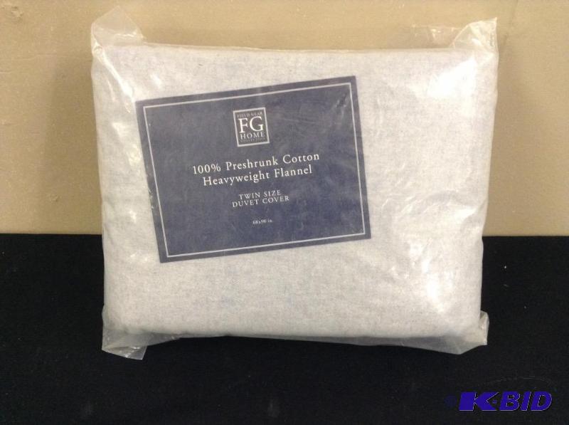 Field Gear Twin Size Flannel Duvet Cover