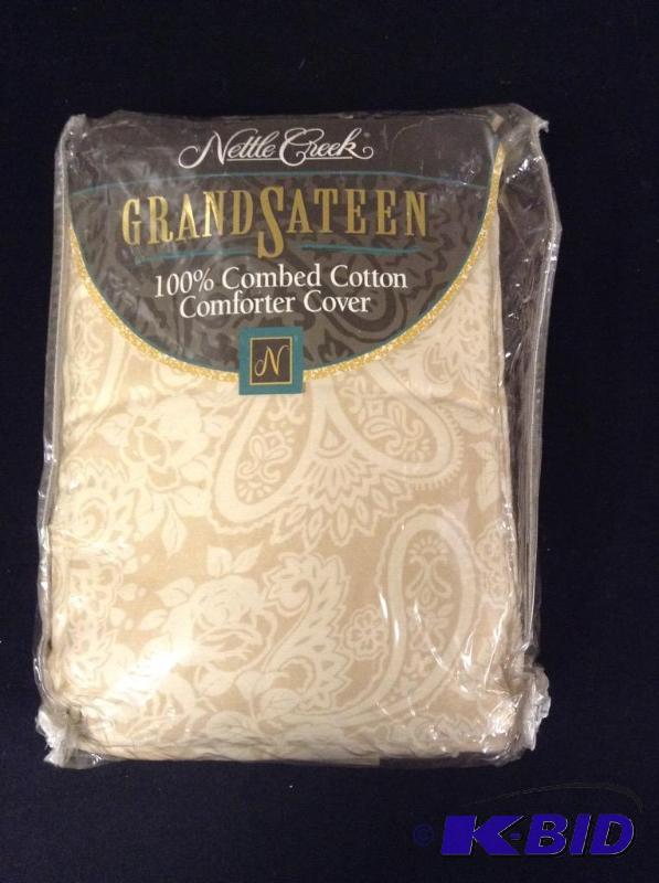 Nettle Creek Grand Sateen King Comforter Cover
