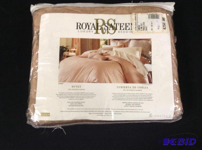 Royal Sateen Luxury Queen Duvet Cover