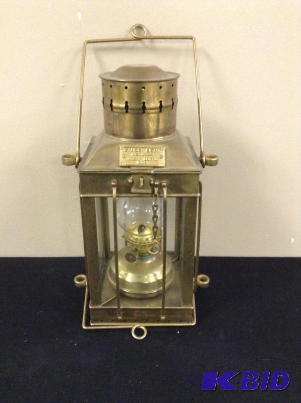 Brass Great Britain Cargo Light Lantern