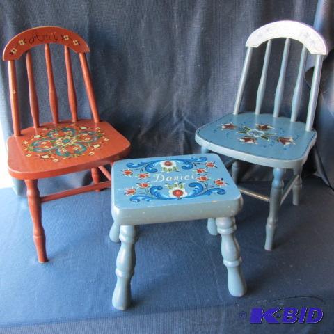 Childrens Chairs & Stool