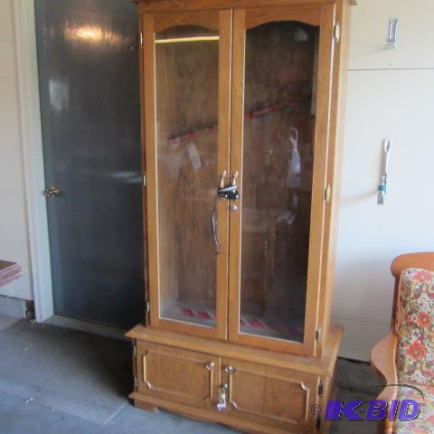 Custom Made Gun Cabinet
