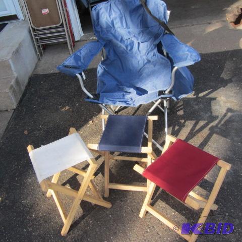 Camp Chair & Stools