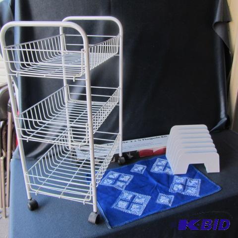 Cart, Flag, Organizer