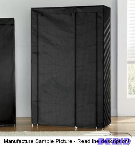Extra Tall Storage Closet - Black -&nbspA co...