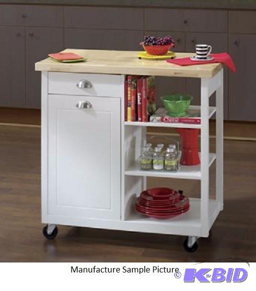Ultimate Kitchen Cart - White - Everything yo...