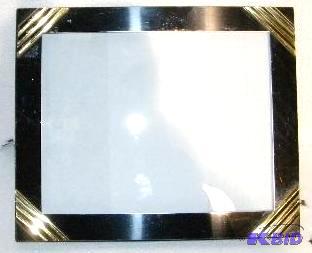 lot 18 image: Silver and Gold 8 x 10 Picture Frame - Used...