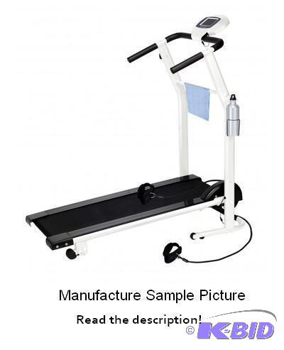lot 49 image: Pure Fitness Manual Treadmill - Model 8538MIT...