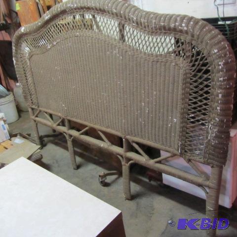 Wicker Headboard