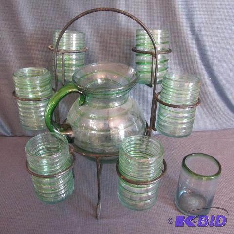 Beverage Set & Stand
