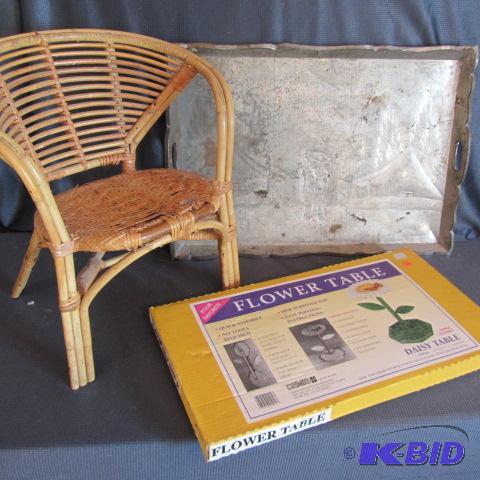 Flower Table, Childs Chair
