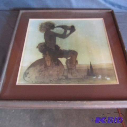 John Bauer Framed Print