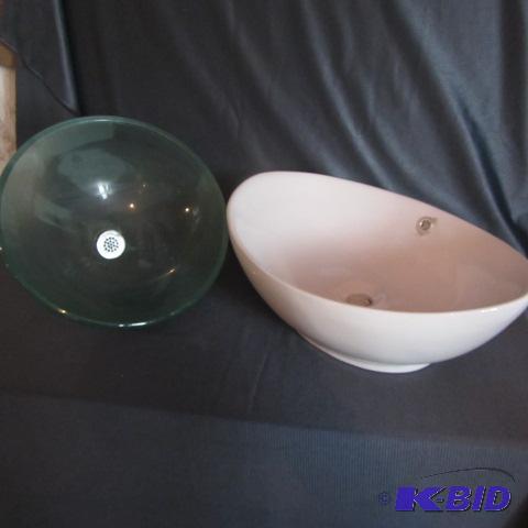 Porcelain & Glass Sinks