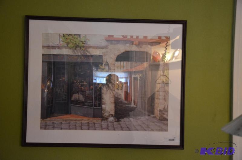 lot 137 image: 3 Framed prints 36x30" signed by Skuaiko...