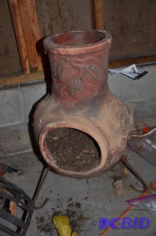 lot 195 image: Outdoor patio fireplace 24" tall...