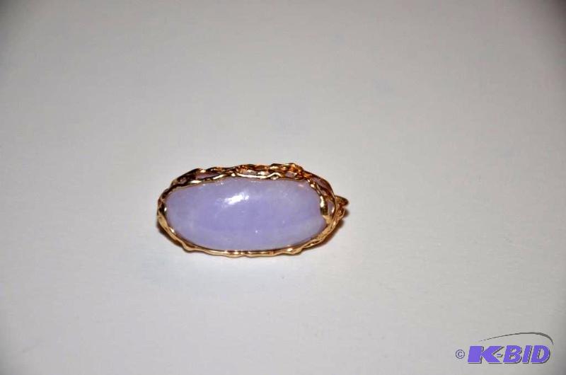 lot 15 image: Beautiful 14k-18k&nbspGold&nbspAmethest&nbs...