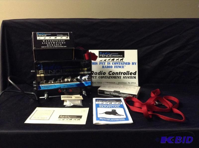 lot 28 image: Radio Controlled Pet Containment System