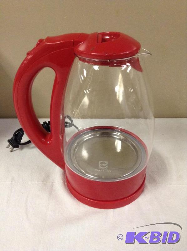 Farberware Electric Glass Kettle November Consignment 2 KBID