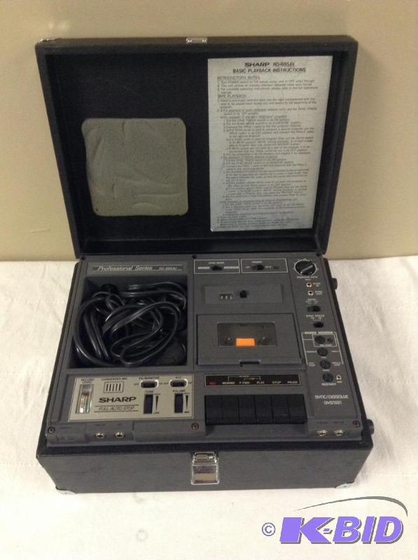 lot 49 image: Sharp Professional Series RD-685AV Recorder