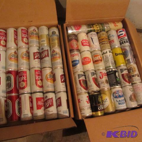 lot 106 image: Collectible Beer Cans