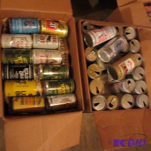lot 107 image: Collectible Beer Cans