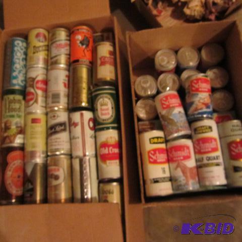 lot 108 image: Collectible Beer Cans
