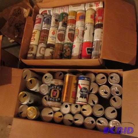 lot 109 image: Collectible Beer Cans