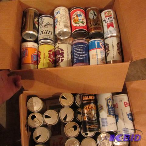 lot 110 image: Collectible Beer Cans