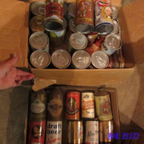 lot 112 image: Collectible Beer Cans