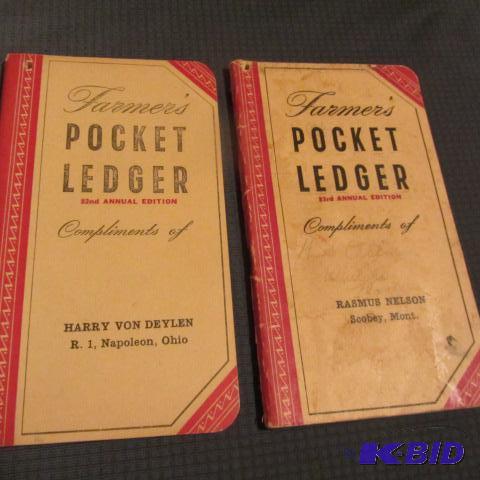 lot 15 image: John Deere Pocket Ledgers