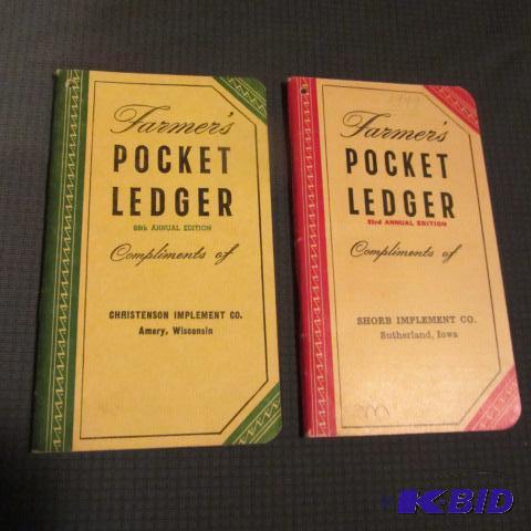 lot 16 image: John Deere Pocket Ledgers