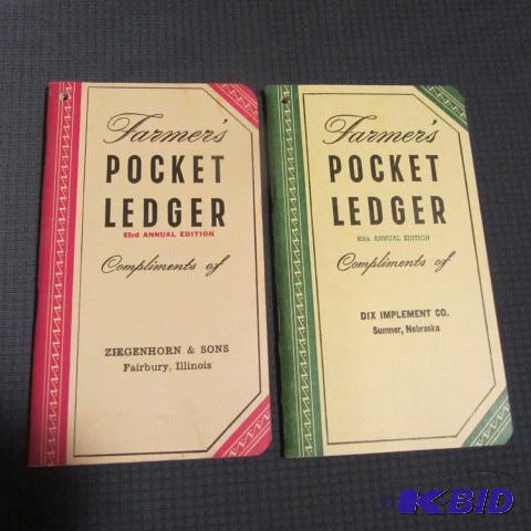 lot 17 image: John Deere Pocket Ledgers