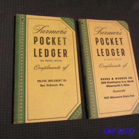 lot 18 image: John Deere Pocket Ledgers