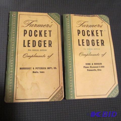 lot 19 image: John Deere Pocket Ledgers