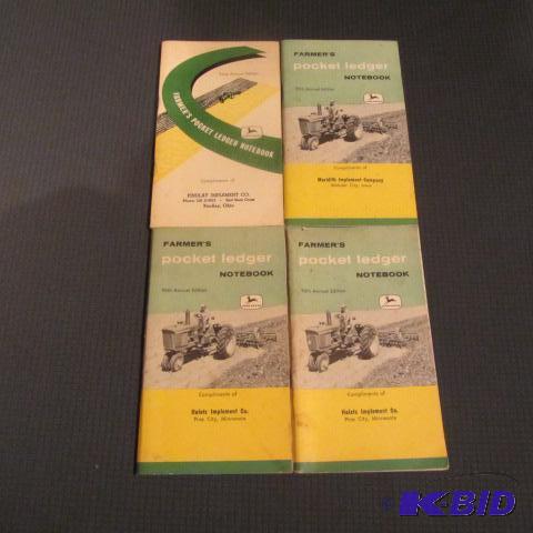 lot 21 image: John Deere Pocket Ledgers