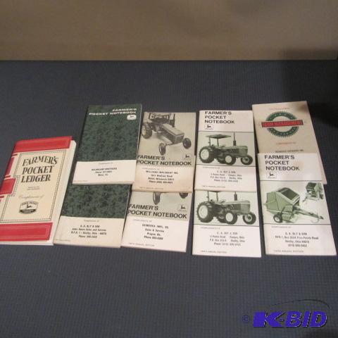 lot 22 image: John Deere Pocket Ledgers