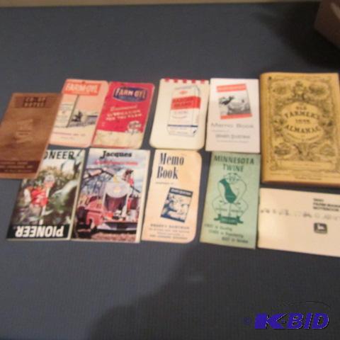 lot 23 image: Farmers Pocket Notebooks