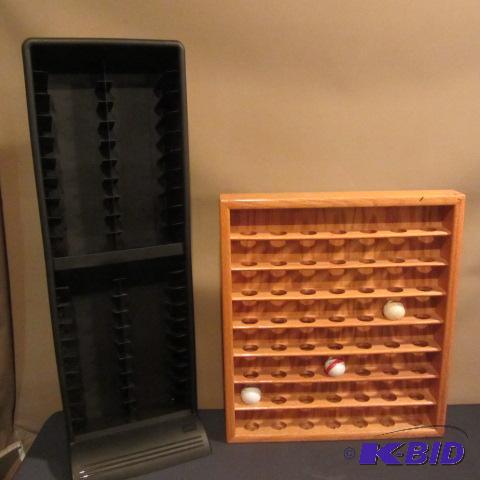 lot 44 image: Wooden Display Rack
