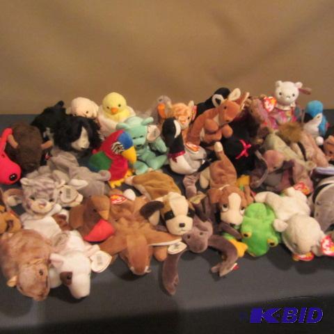 lot 60 image: Ty Beanie Babies