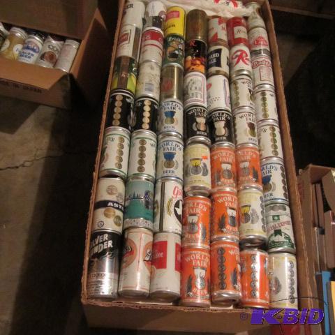 lot 98 image: Collectible Beer Cans